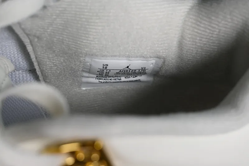 All categories Air Jordan Jordan series basketball shoes Air Jordan 4 Air Jordan 4 Retro "Metallic Gold" AJ4 Joe 4 meters white gold AQ9129-170